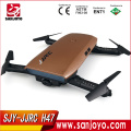 JJRC H47 ELFIE + G-Sensor Control Drone Dobrável MINI RC Selfie Quadcopter Helicóptero com Câmera Wifi FPV HD 720P / Altitude Hold